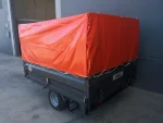 Remolque basculante hidraulico – Ruedas por debajo – Mma 750 kg - Imagen 2