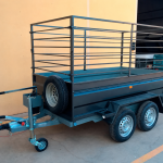Remolque 2 ejes 2.500 x 1.500 x 500 – Reforzado – Mma 750 kg - Imagen 2