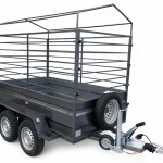 Remolque 2 ejes 2.200 x 1.500 x 500 – Reforzado – Mma 750 kg
